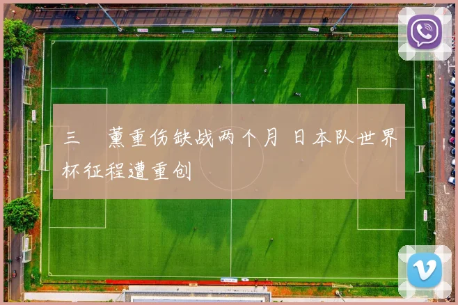 三笘薰重伤缺战两个月 日本队世界杯征程遭重创